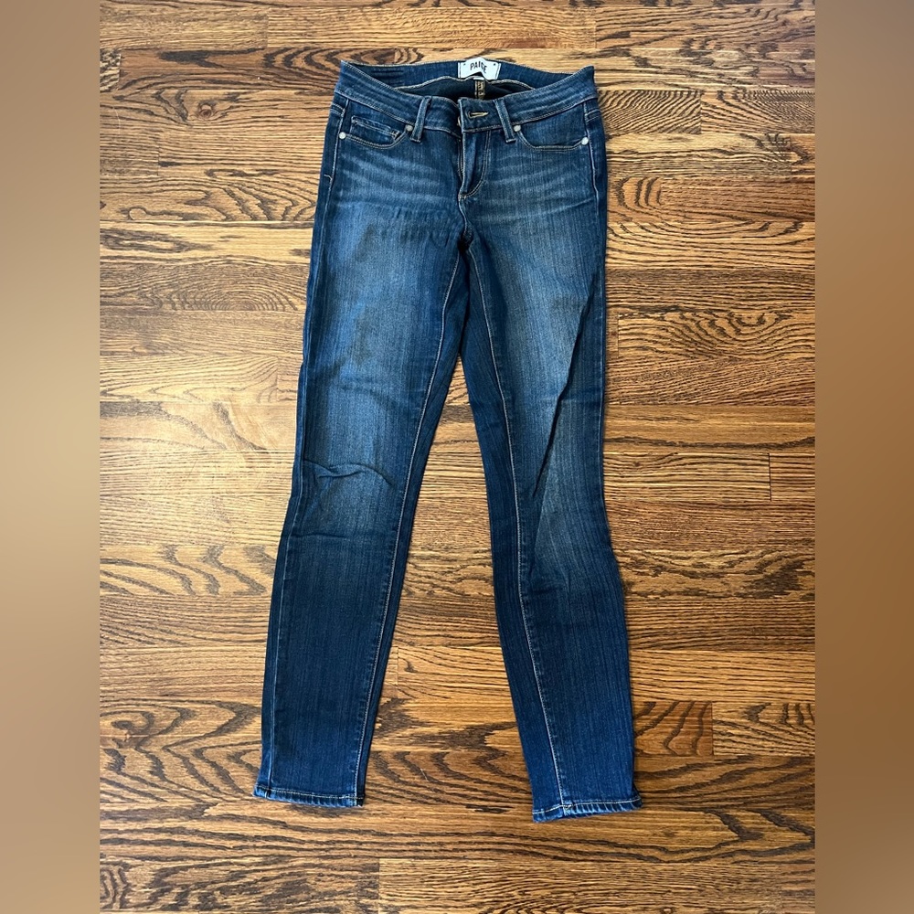 PAIGE vertigo ankle jeans